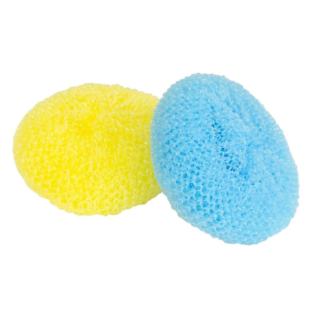 Plastic Mesh Scourers, 2-Pk.