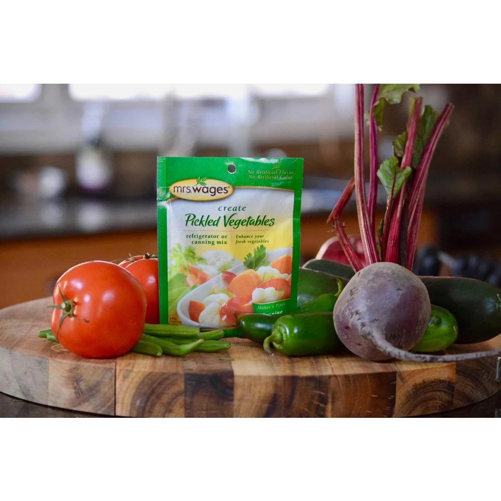 Pickled Vegetables Refrigerator or Canning Mix, 1.4-oz.