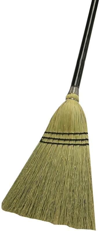 Lobby Broom with Durable Bristles and Comfortable Handle for Indoor and Outdoor Use