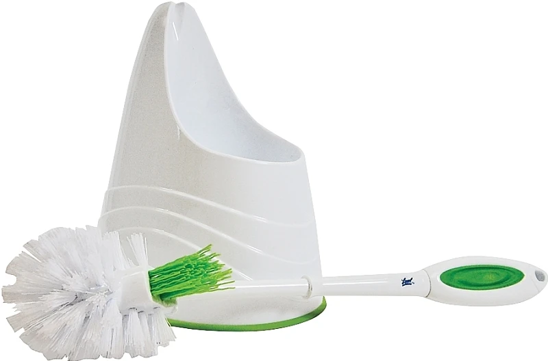 Microban Toilet Bowl Brush & Caddy With Extra-long Handle, Model 2055463