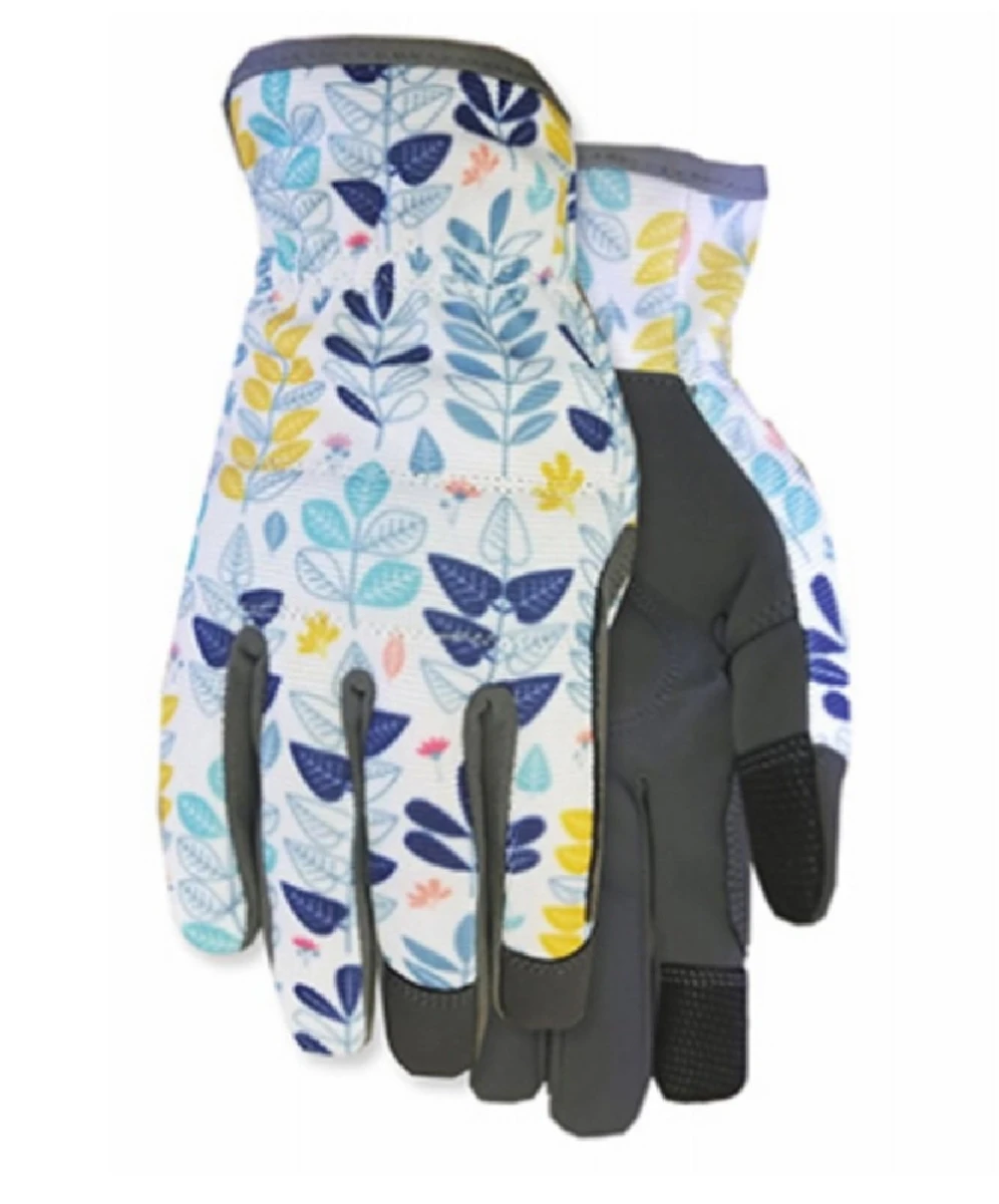Garden Gloves, Synthetic Palm, Women's S
