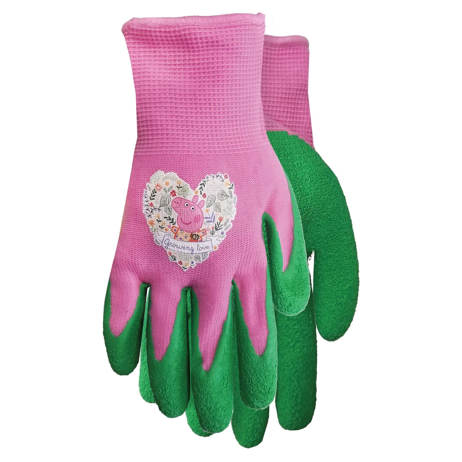 Peppa Pig Toddler Latex Gripper Gloves - Violet Youth Size