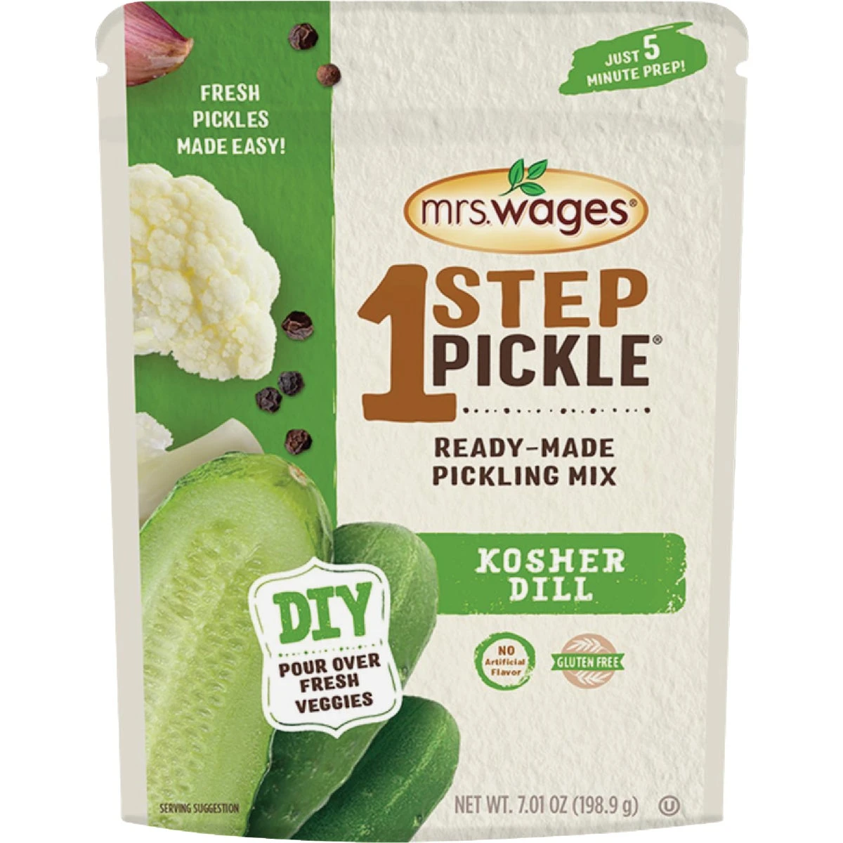 1 Step Pickle Kosher Dill Pickling Mix, 7.01 Oz.