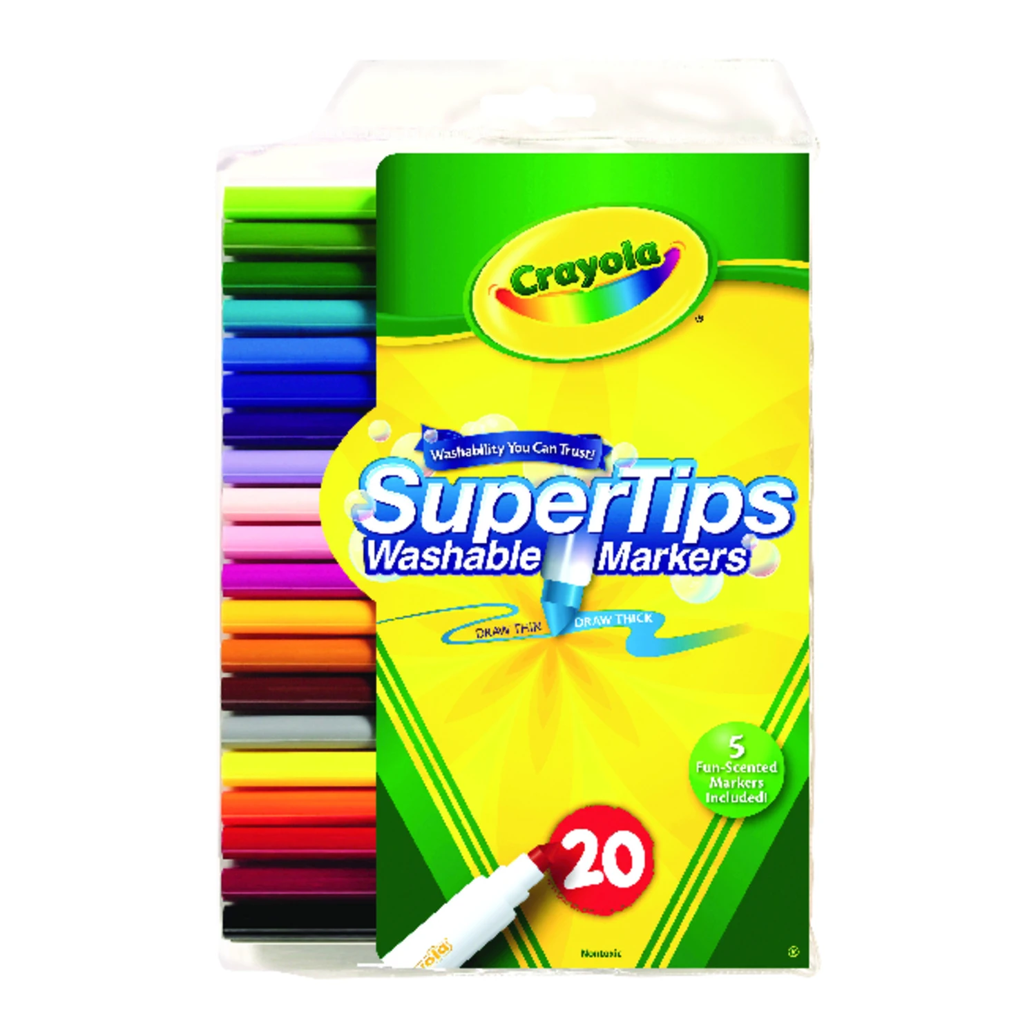 Super Tips 20-Count Fine Line Marker