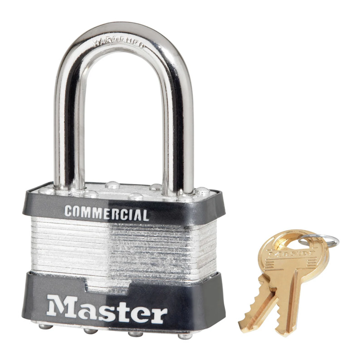 2-In. Keyed-Alike Laminated Padlock, 1.5-In. Long Shackle