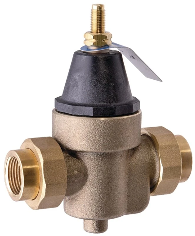 1 In. Female Threaded Union X 1 In. Npt Bronze Pressure Regulator Valve