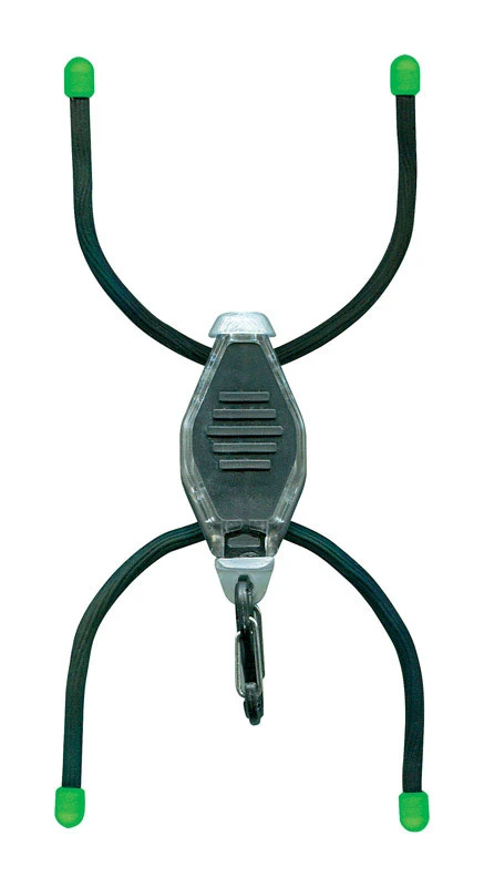 Buglit Led Micro Flashlight With 4 Functions And Flexible Gear Ties
