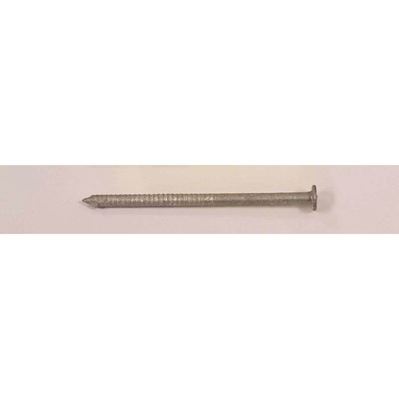 8d 2-1/2 In. Hot-dipped Galvanized Steel Ring Shank Lumber Nail 1 Lb