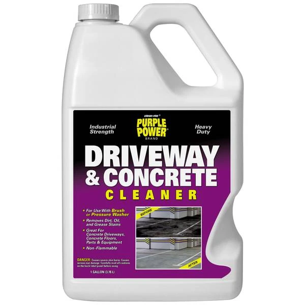 Driveway & Concrete Oil Spill Cleaner, 1-gallon - Professional Strength