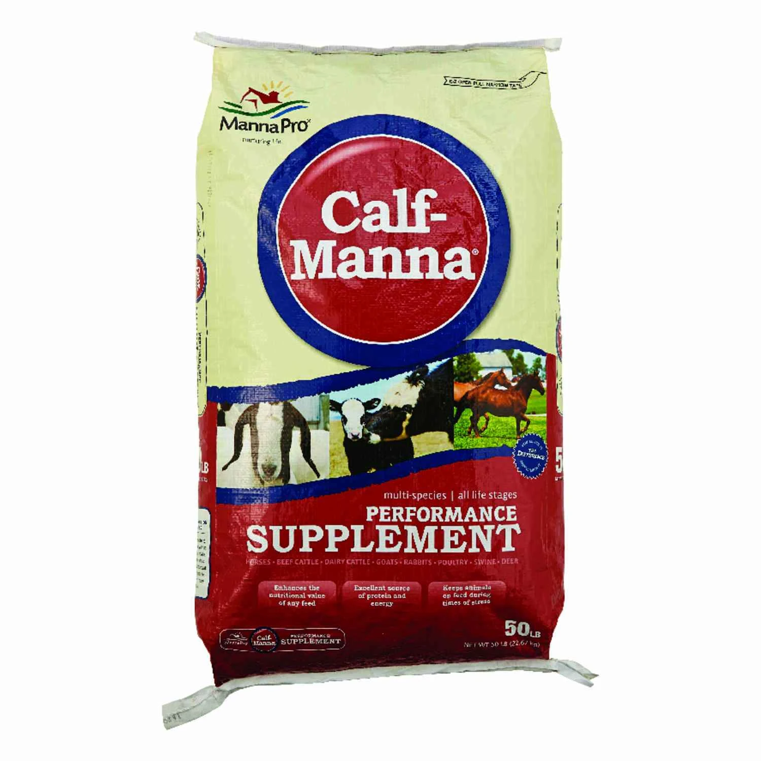 Calf Manna Supplement For Livestock, 50-lb. Multi-species Performance