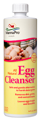 Egg Cleanser, 16 Ounce Bottle for Cleaning and Sanitizing