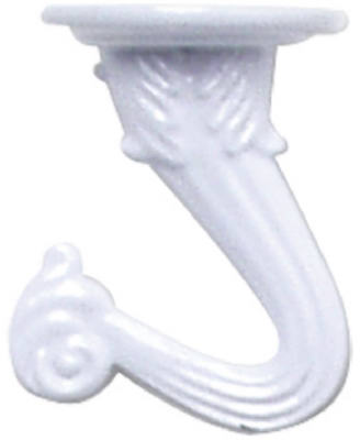 2PK WHT Swag Hook