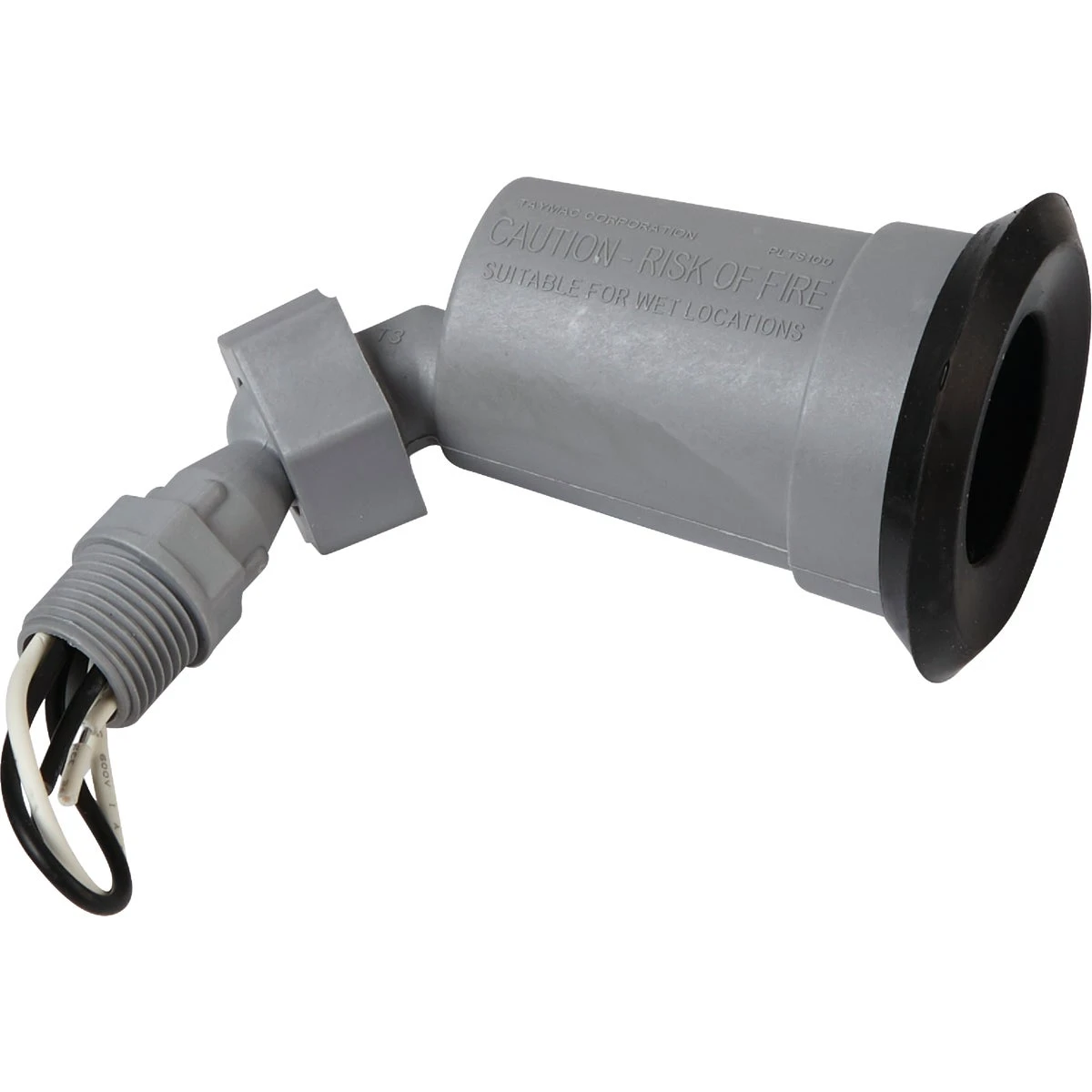 Bell Style Non-Metallic Gray Lamp Holder for Light Fixtures