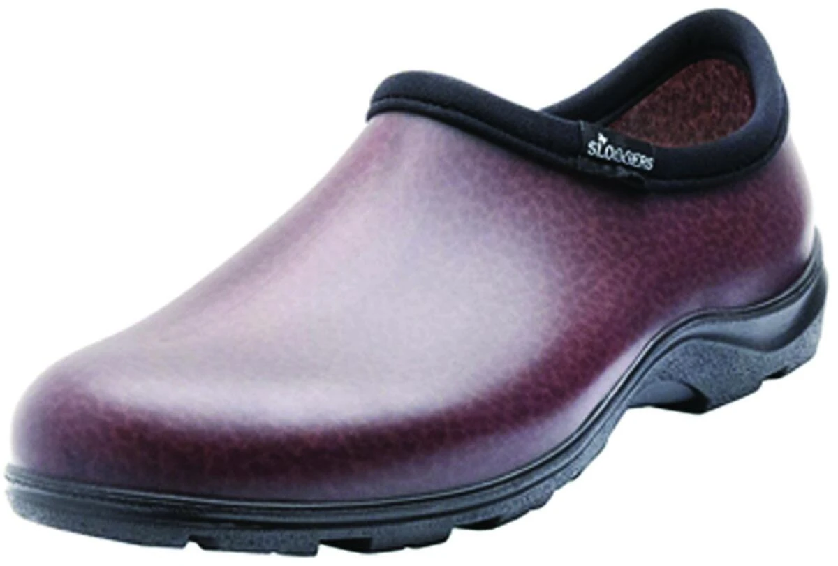 Men's Waterproof Garden And Rain Shoes, Size 9, Brown