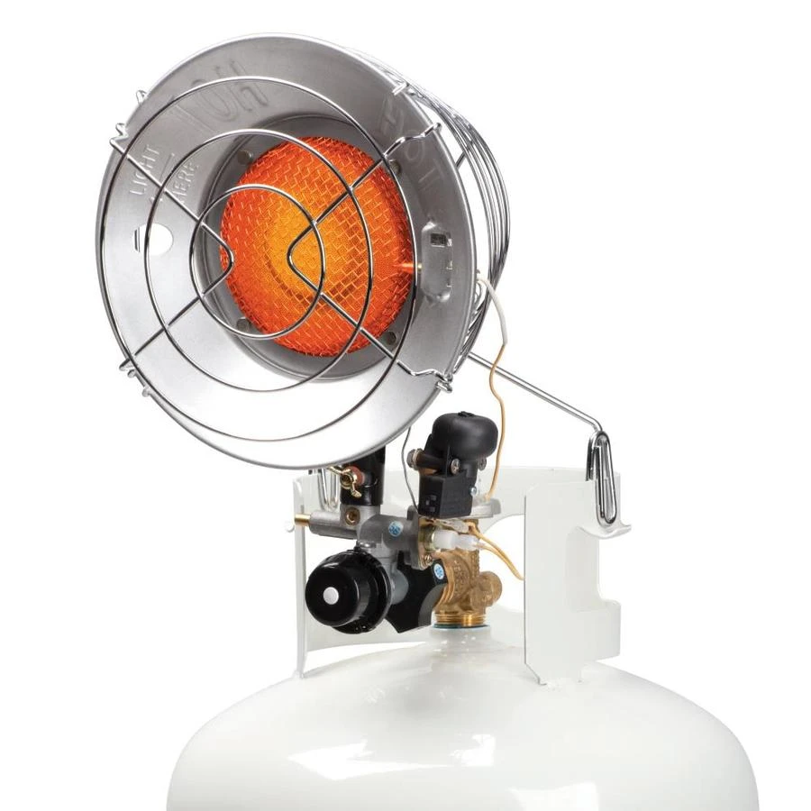15,000 Btu Propane Tank Top Heater With Safety Features