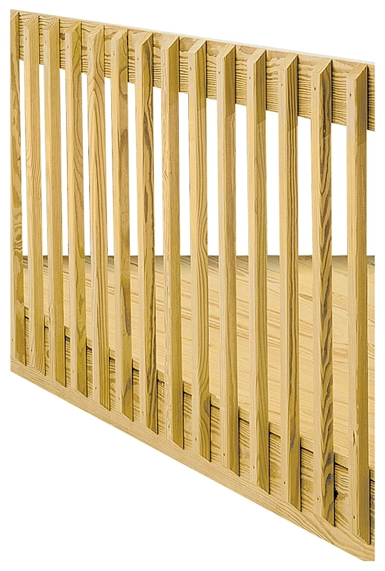 2 In. X 2 In. W X 3.5 Ft. L Southern Yellow Pine Baluster #2/btr Grade