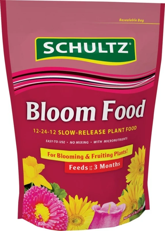 Bloom Plus Slow-release Plant Food, 12-24-12 Npk Ratio, 3.5 Pounds