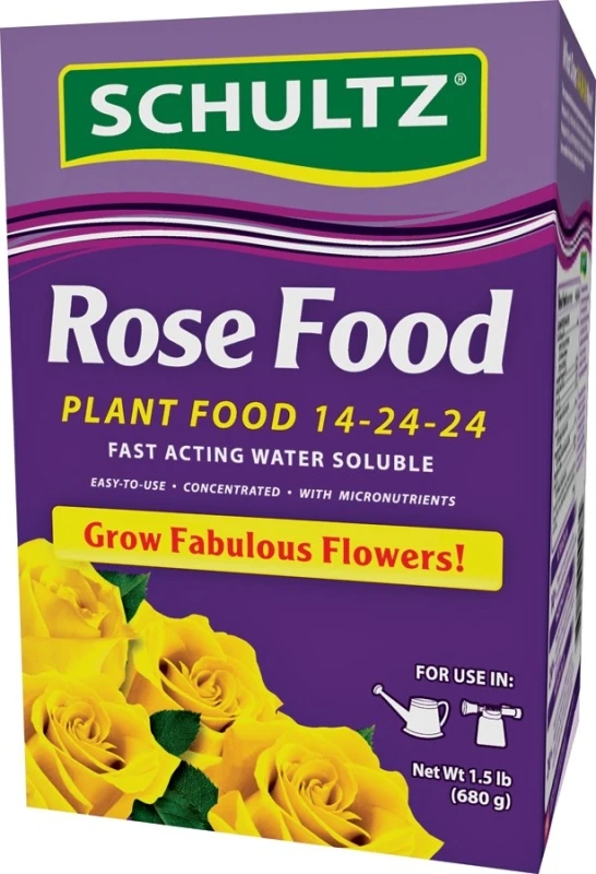 Rose Plant Food, 14-24-24 Formula, 1.5 Lb. For Vibrant Blooms