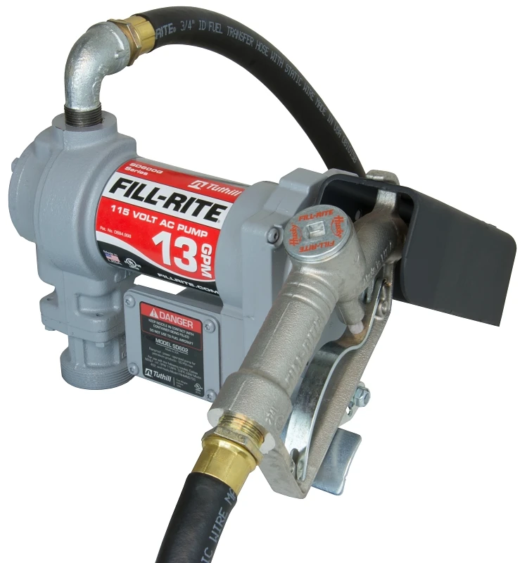 Fill Rite AC Fuel Transfer Pump, 13 Gallons Per Minute, 115 Volt