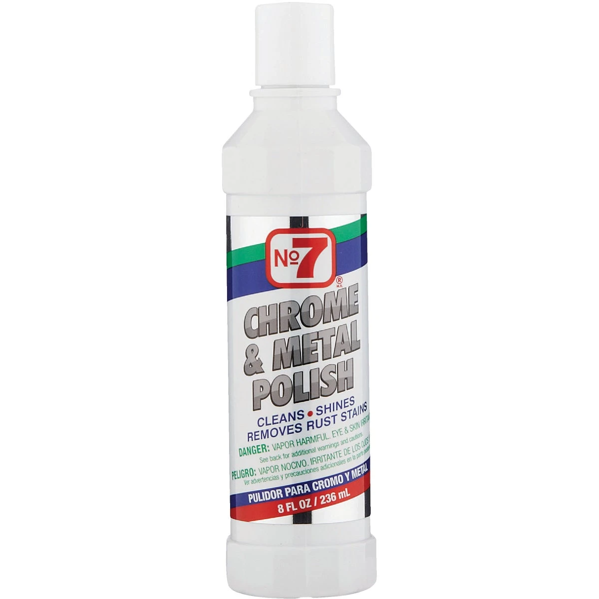 Chrome Polish, 8 Oz. Liquid Metal And Chrome Cleaner