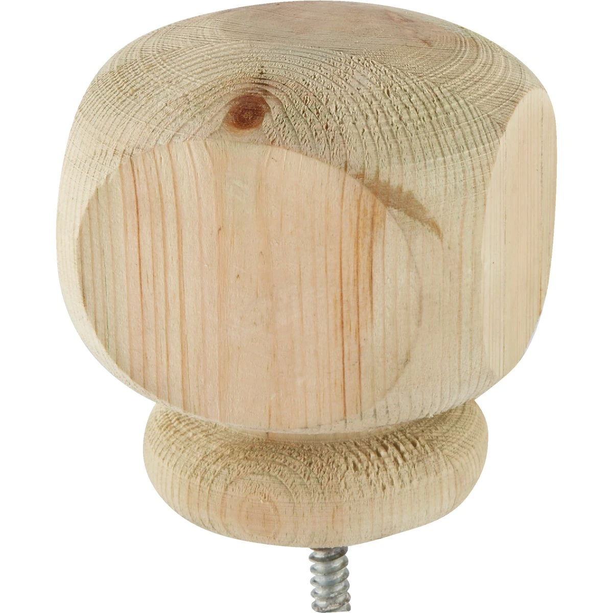 3-1/2 In. Treated Wood Screw-on Contemporary Post Cap - Model 106093