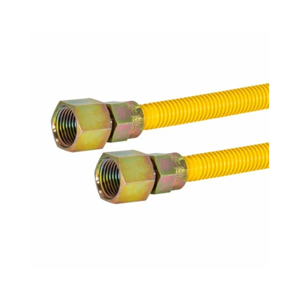 Epoxy Coated Gas Connector, 1/2 Inch Outside Diameter by 36 Inch Length