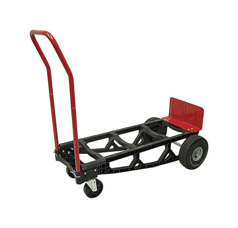 Convertible Hand Truck with Nylon and Polyester Construction, 600 Pound Capacity