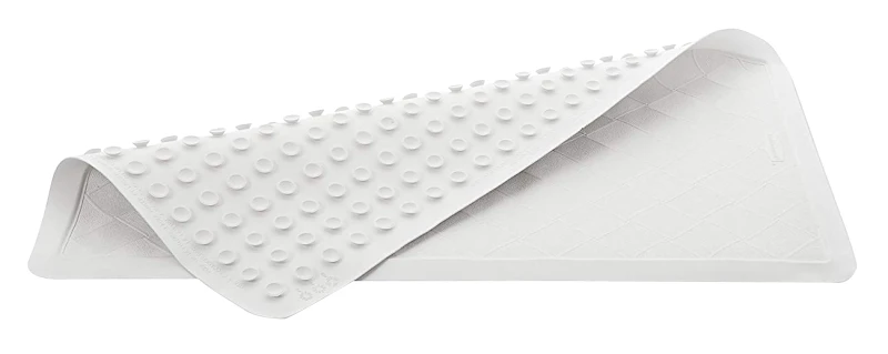 Antibacterial Bath Mat, Off-white, 16 X 28 Inches, Machine Washable