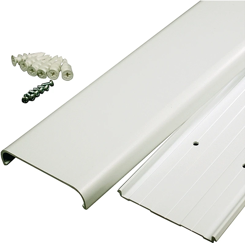 Cordmate 3-1/2 In. X 30 In. White Cord Cover Kit For Flat Screen Tvs
