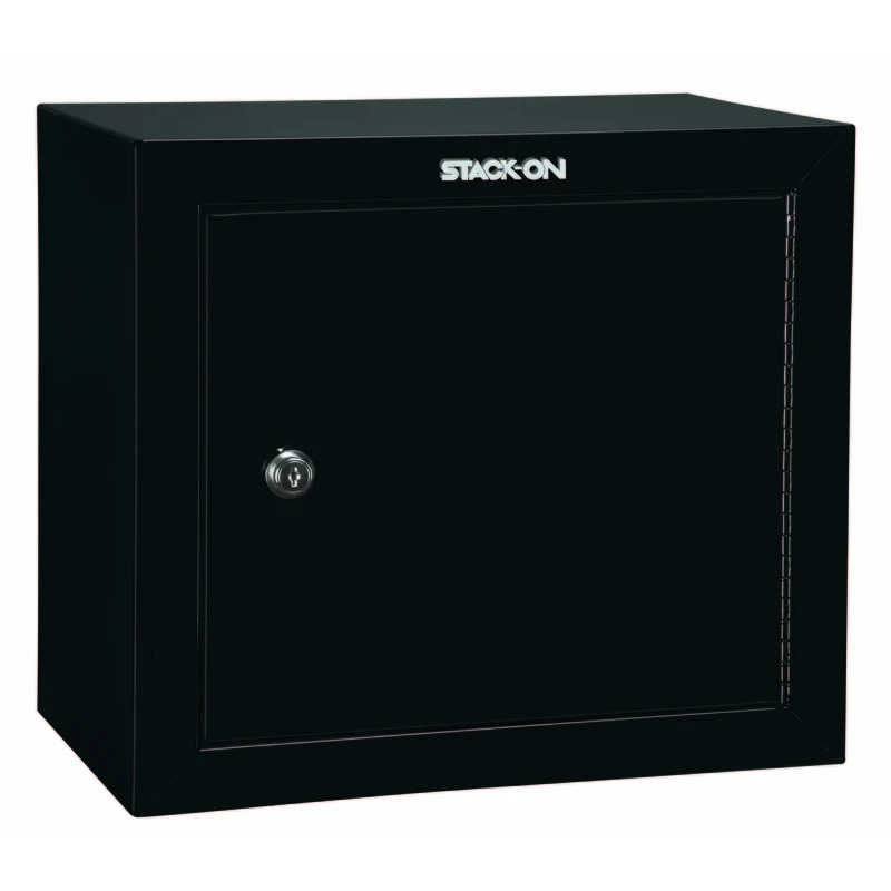 Gcb-500 Pistol & Ammo Security Cabinet With Removable Shelf, Black