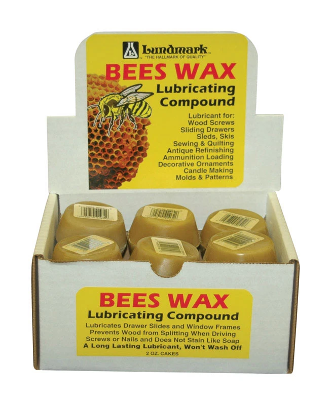 Beeswax Lubricating Compound, 2 Ounce Container for Smooth Operation