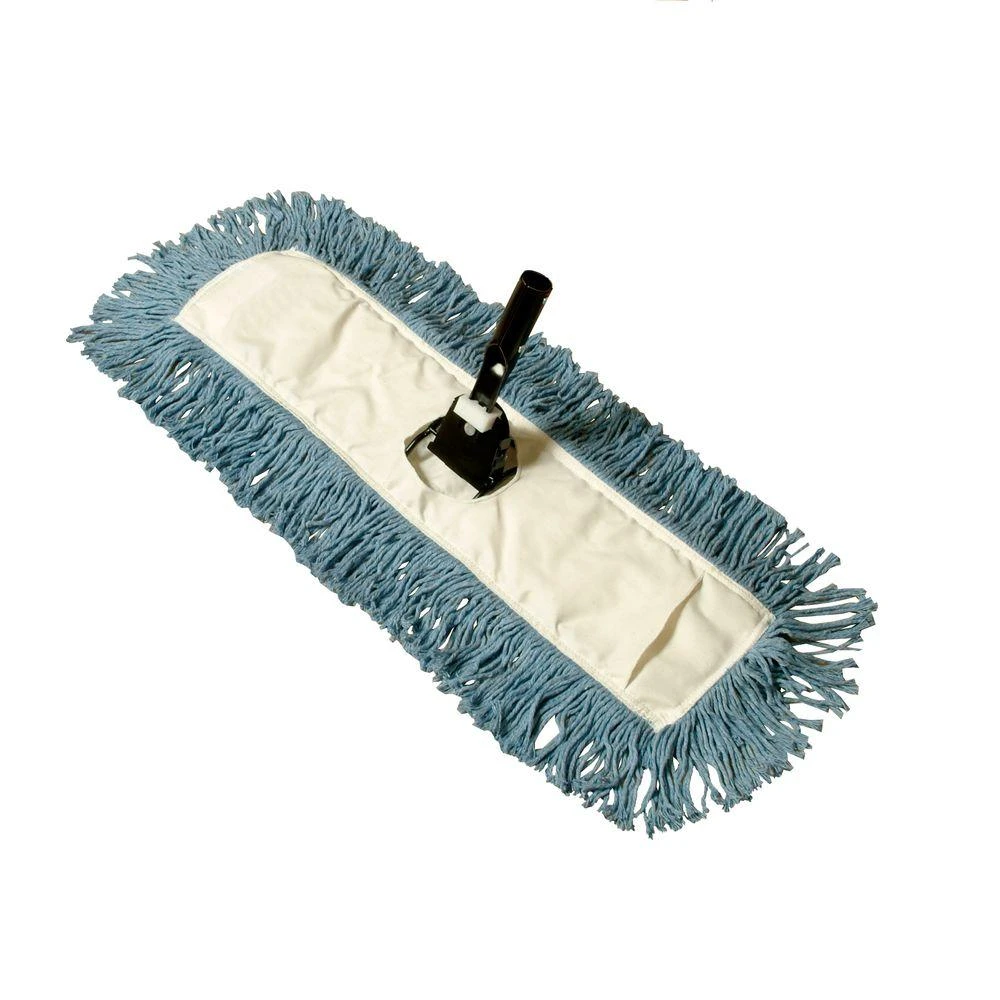Blended Dust Mop Kit with Durable Fibers for Efficient Dust and Dirt Removal
