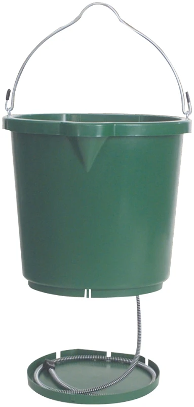 5 Gallon 130 Watt 120 Volt Heated Bucket With Thermostat