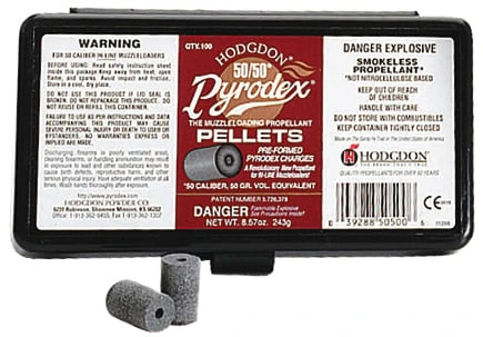 Pyrodex Pellets .50 Caliber 50 Grain For Muzzleloading