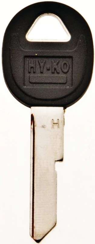 Hy-ko B45 Automotive Key Blank For Gm Vehicles - Single Sided, Rubber Head