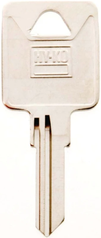 Hy-ko Tm4 Single Sided Key Blank For Trimark Locks - Brass Finish