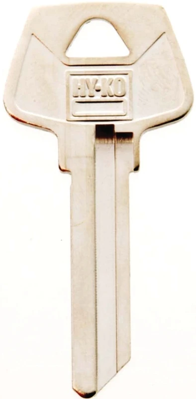 Hy-ko S6 Nickel-plated Brass Key Blank For Sargent Locks And Padlocks
