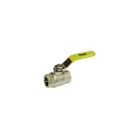 Valve 40803w 3/4" Full Port Nickel Plated Forged Ball Valve