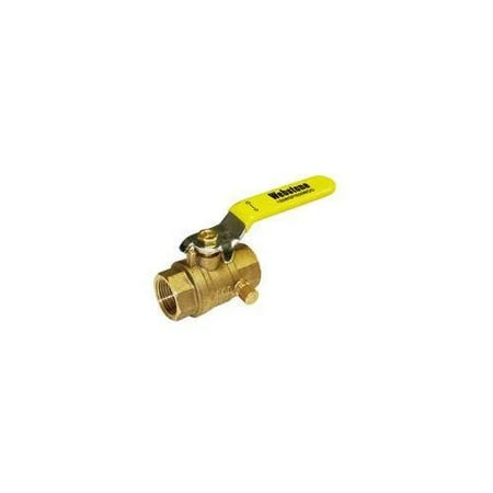 Valve 40623w 3/4" Full Port Forged Brass Ball Valve