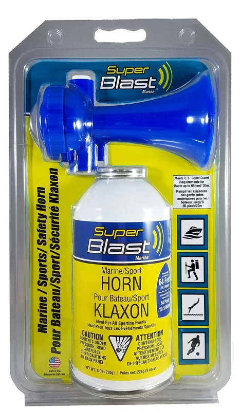 8 Oz Air Horn Canister - Powerful Signaling Device For Sports And Marine Use