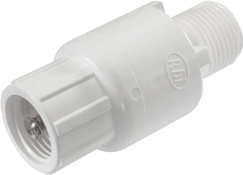 3/4 In. Fipt Pvc Spring Check Valve For Spas, Pools, And Irrigation Systems