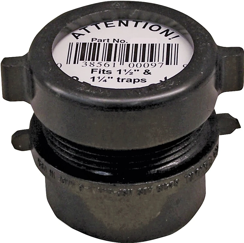 Abs Trap Adapter 1-1/2 Inch Spigot X Mnpt Connection Sch 40