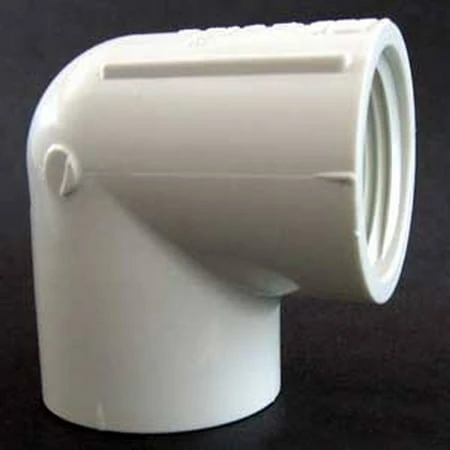 035538 90 Degree Pipe Elbow, 1/2 Inch, Female Threaded Pvc, Schedule 40