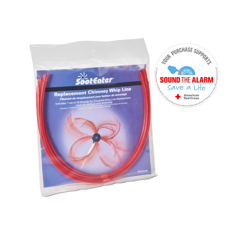Sooteater 18.125 In. Assorted Nylon Chimney Whip Line Rcwl209
