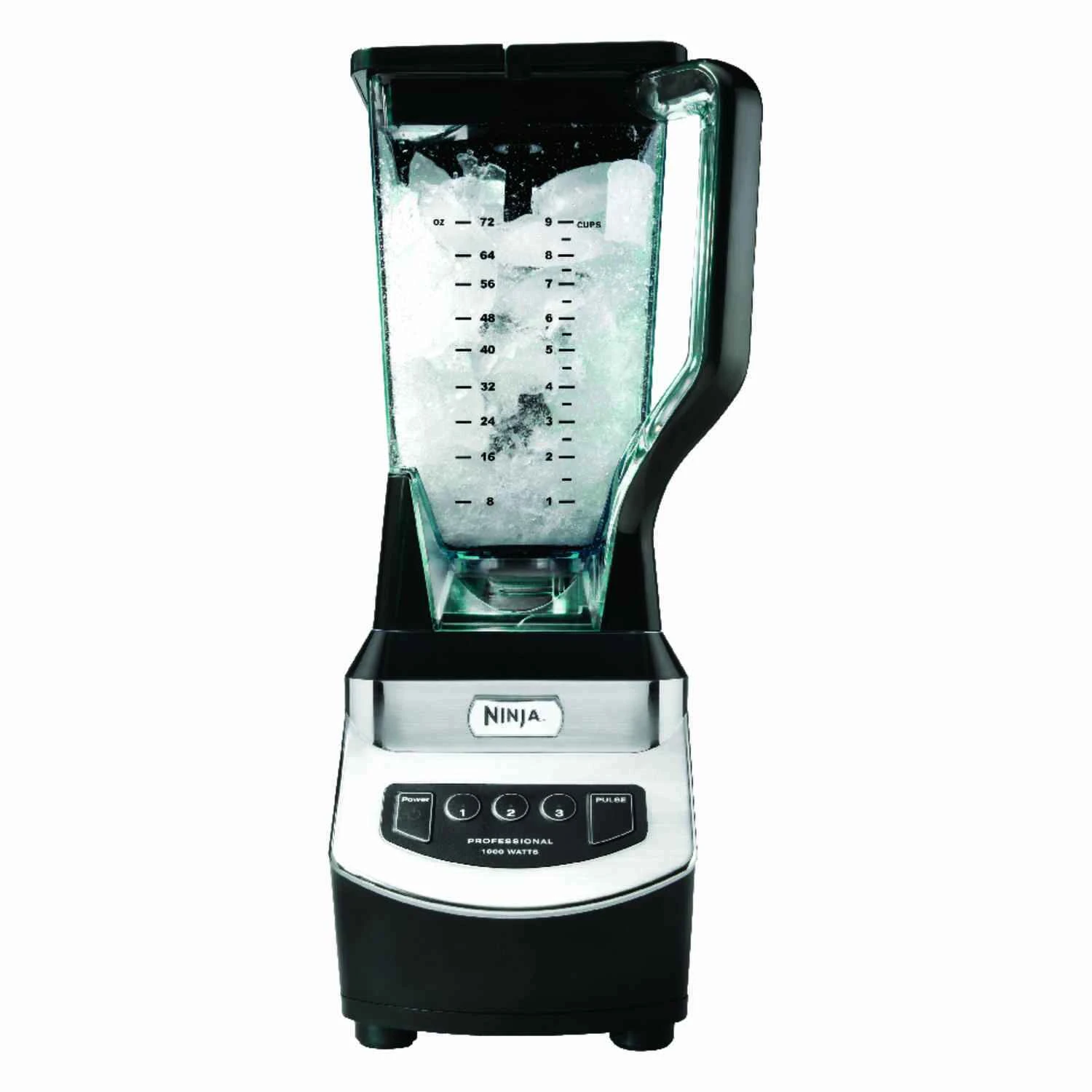 72-ounce Professional Black Blender With 3-speed Control And 1000-watt Power