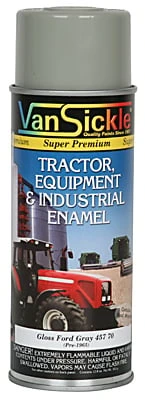 45770 12 Oz. Gray Farm Enamel Spray Paint For Equipment And Industrial Use