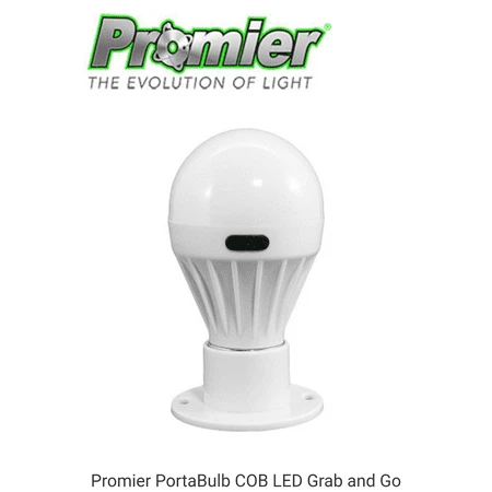 Portabulb Cob Led Grab And Go Cordless Light Bulb - One Size