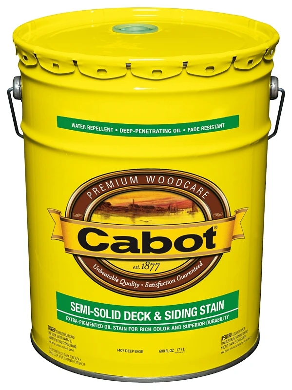 1407 5 Gallon Semi-solid Oil-based Deck & Siding Stain