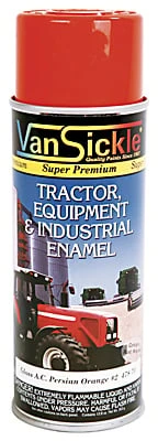 12 Oz. No.2 Enamel Spray Paint - Allis Chalmers Persian Orange