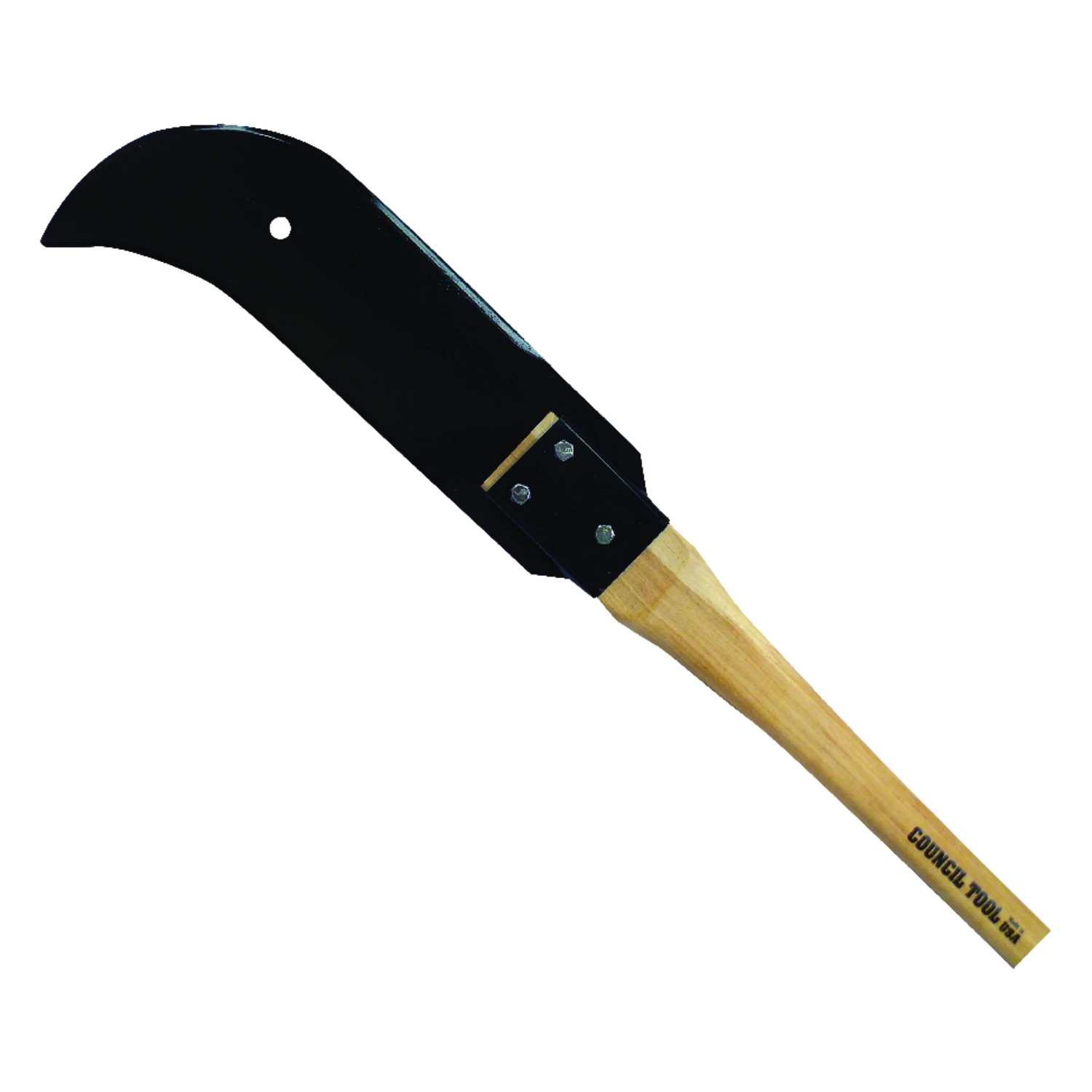 640c 40 In. Steel Double Edge Ditch Bank Blade With Wooden Handle